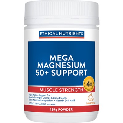 Ethical Nutrients Mega Magnesium 50+ Support 139gm