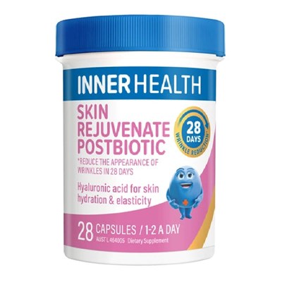 Inner Health Skin Rejuvenate Postbiotic 28 Capsules