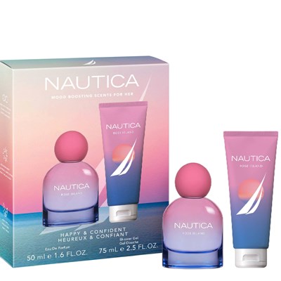 Nautica For Her Rose Island EDP Gift Set
