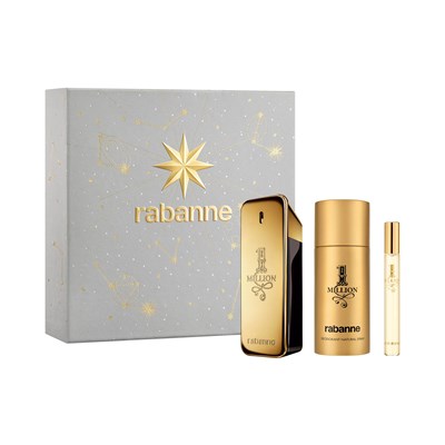 Rabanne 1 Million For Men 3 Piece  Gift Set