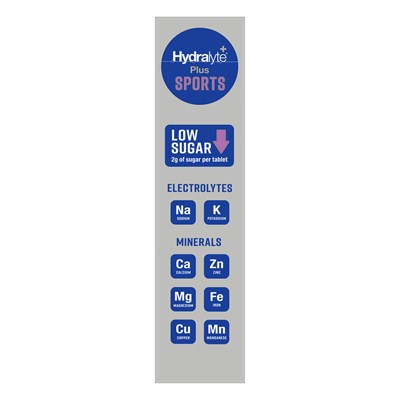 Hydralyte Plus Sport Berry 20 Effervescent Tablets