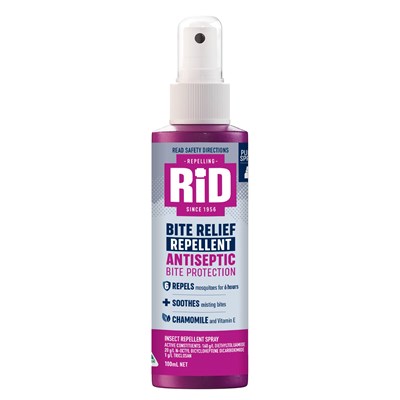 RID Bite Relief Antiseptic Bite Protection Pump Spray 100mL