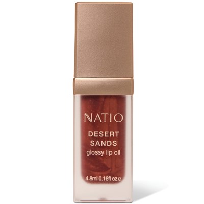 Natio Glossy Lip Oil Desert Sands 4.8mL