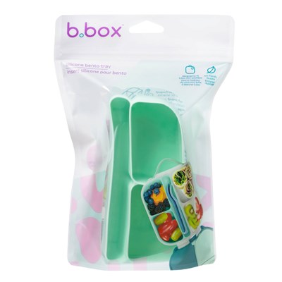 b.box Silicone Bento Tray Mini Forest