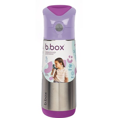 b.box Insulated Drink Bottle Sugar Plum 500mL