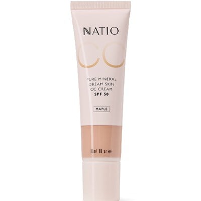 Natio Pure Mineral Dream Skin CC Cream SPF 50 - Maple