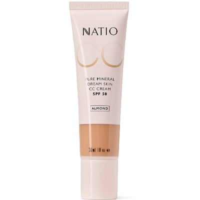 Natio Pure Mineral Dream Skin CC Cream SPF 50 - Almond