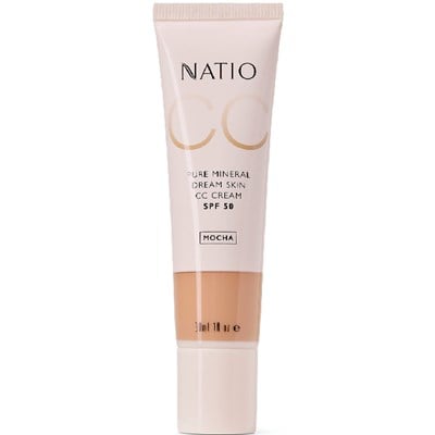 Natio Pure Mineral Dream Skin CC Cream SPF 50 - Mocha