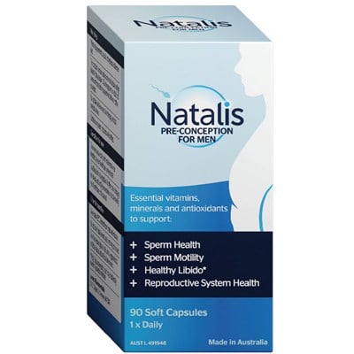 Natalis Pre-conception for Men 90 Capsules
