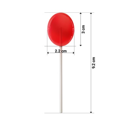 Difflam Kids Throat Pops Strawberry 10 Lollipops