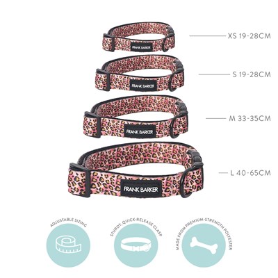 Frank Barker Leopard Collar M