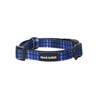 Frank Barker Blue Plaid Collar M